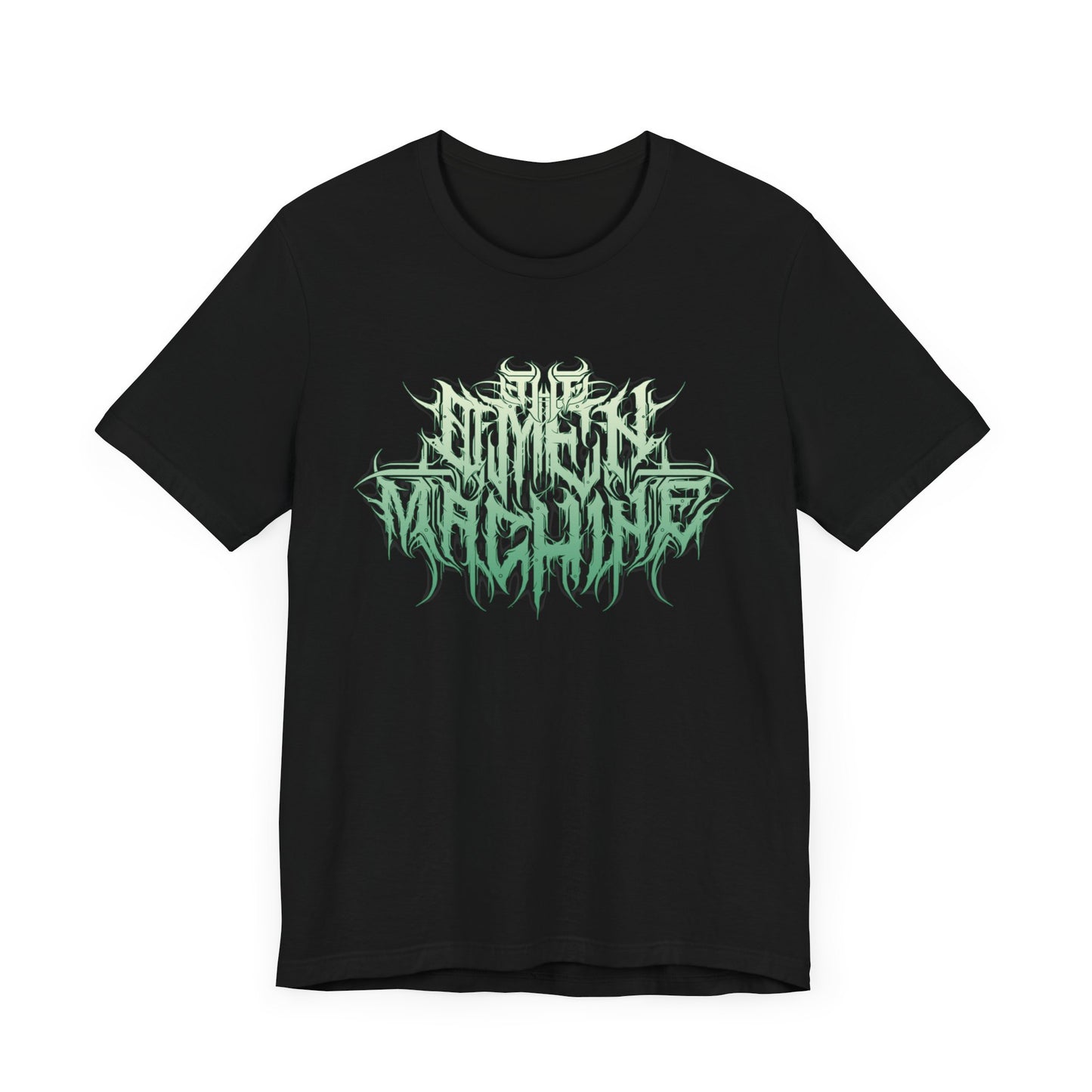 Commit Financial Crimes Hail Satan Logo Tee